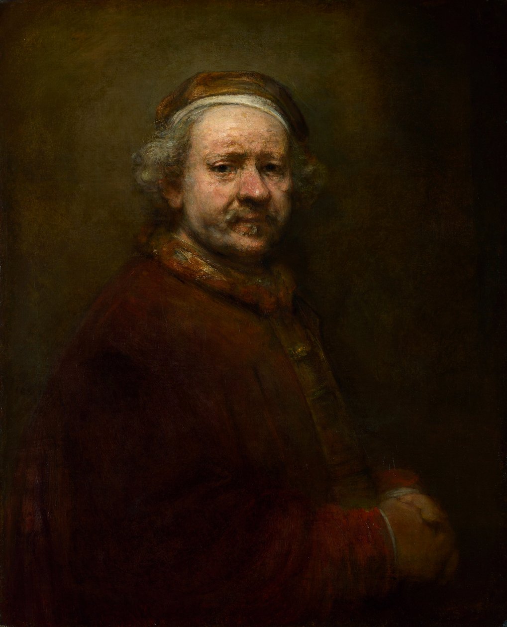 Autoportret w wieku 63 lat, 1669 autorstwa Rembrandt van Rijn