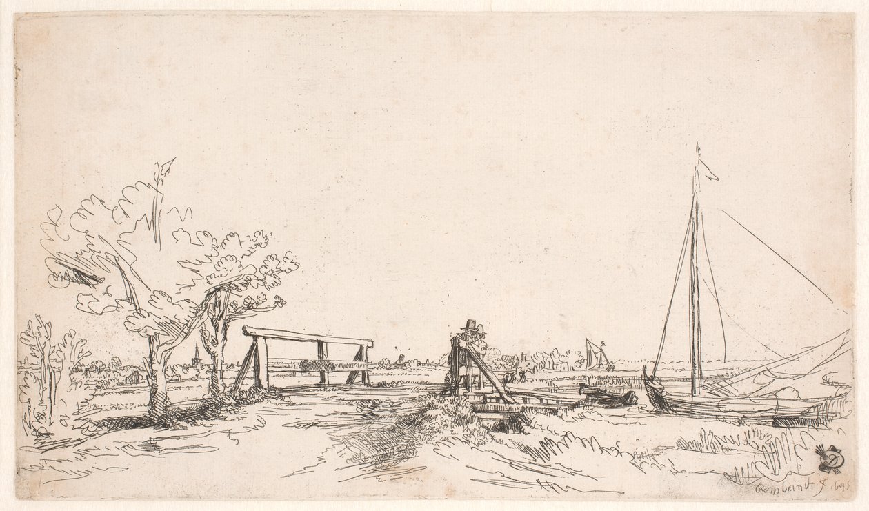 Most Sześciu autorstwa Rembrandt van Rijn