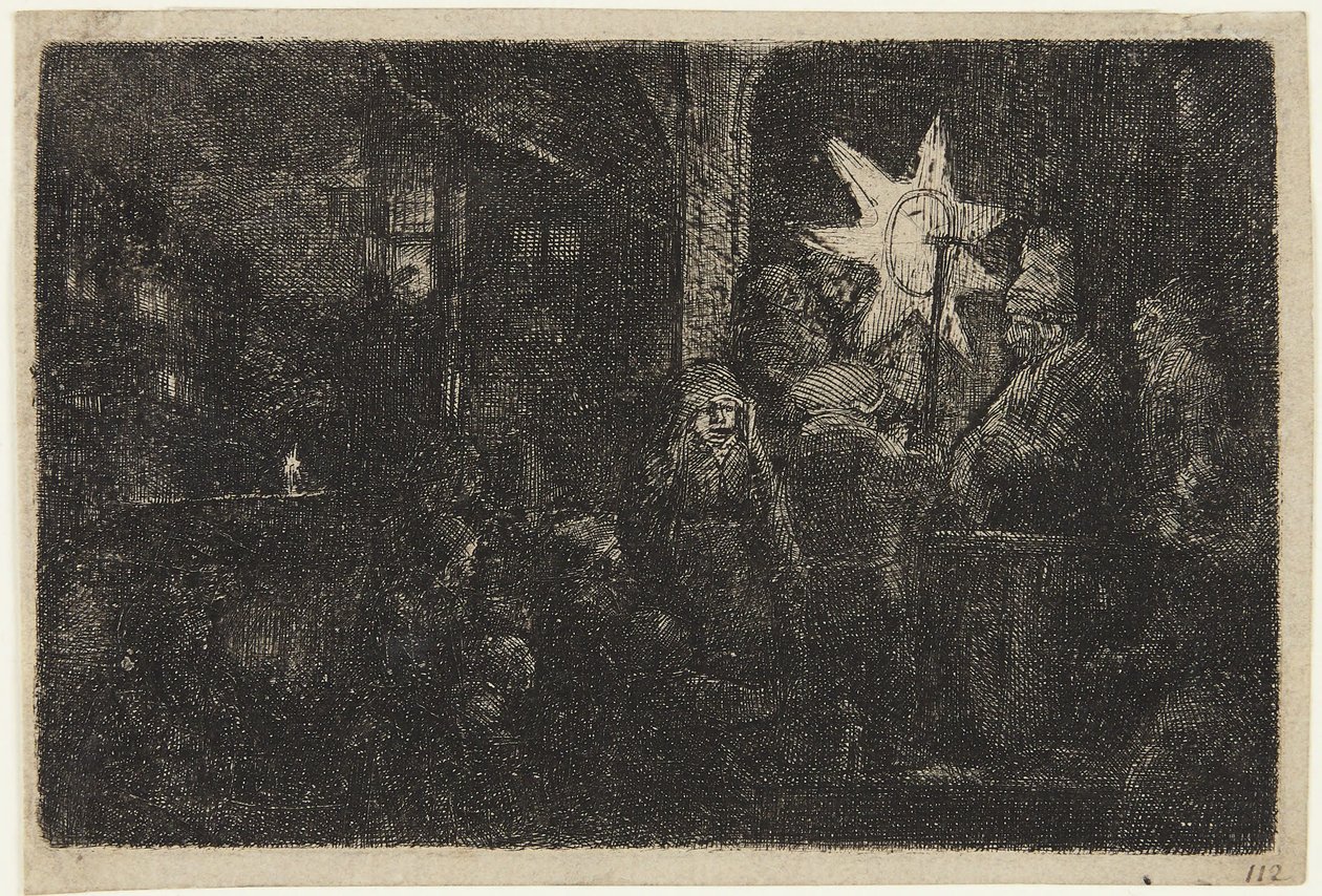 Gwiazda Królów autorstwa Rembrandt van Rijn