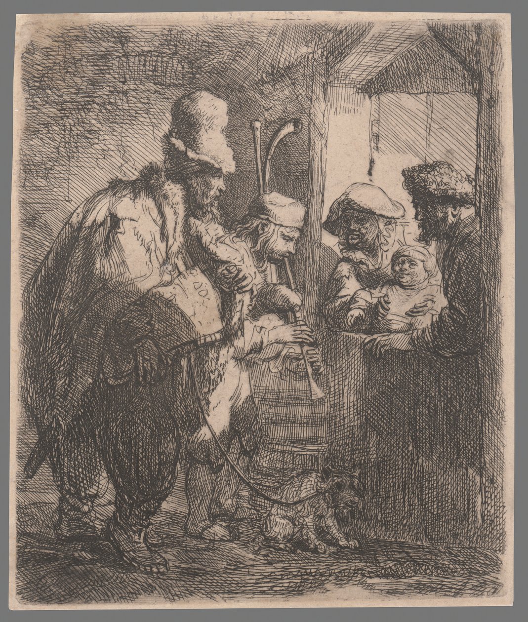 Chrzest eunucha autorstwa Rembrandt van Rijn