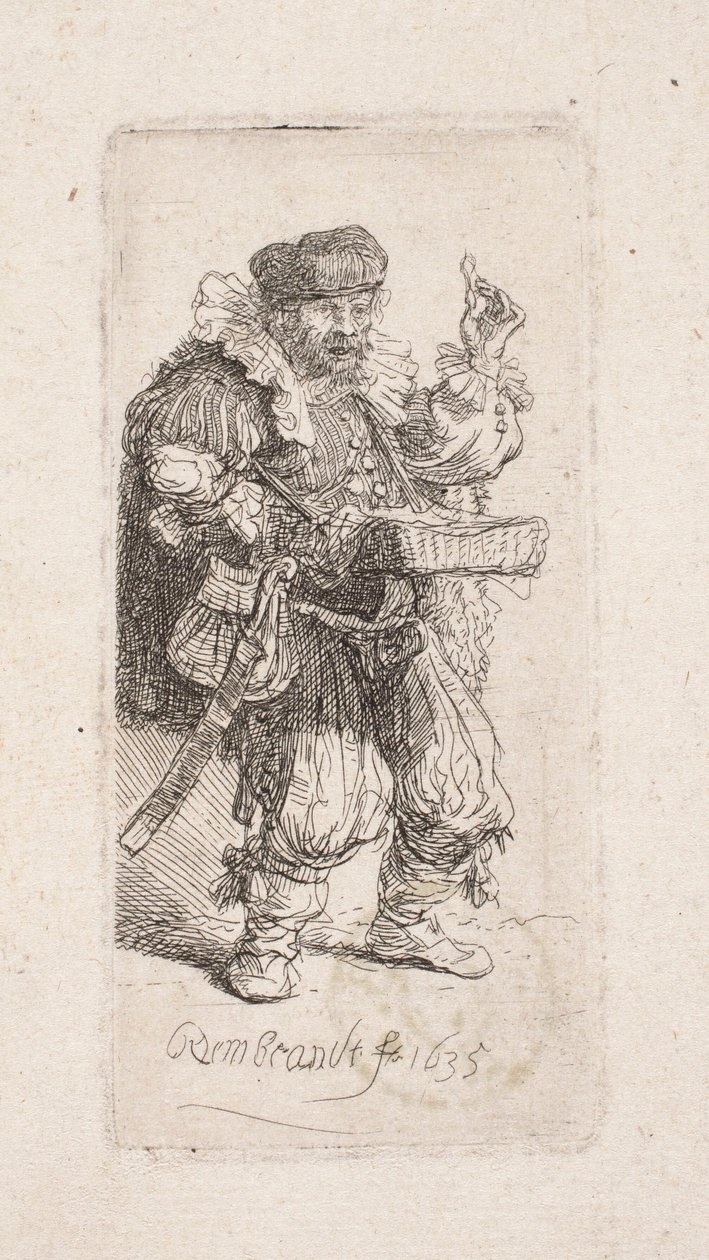 Szarlatan (Wytwórca cudownych maści) autorstwa Rembrandt van Rijn