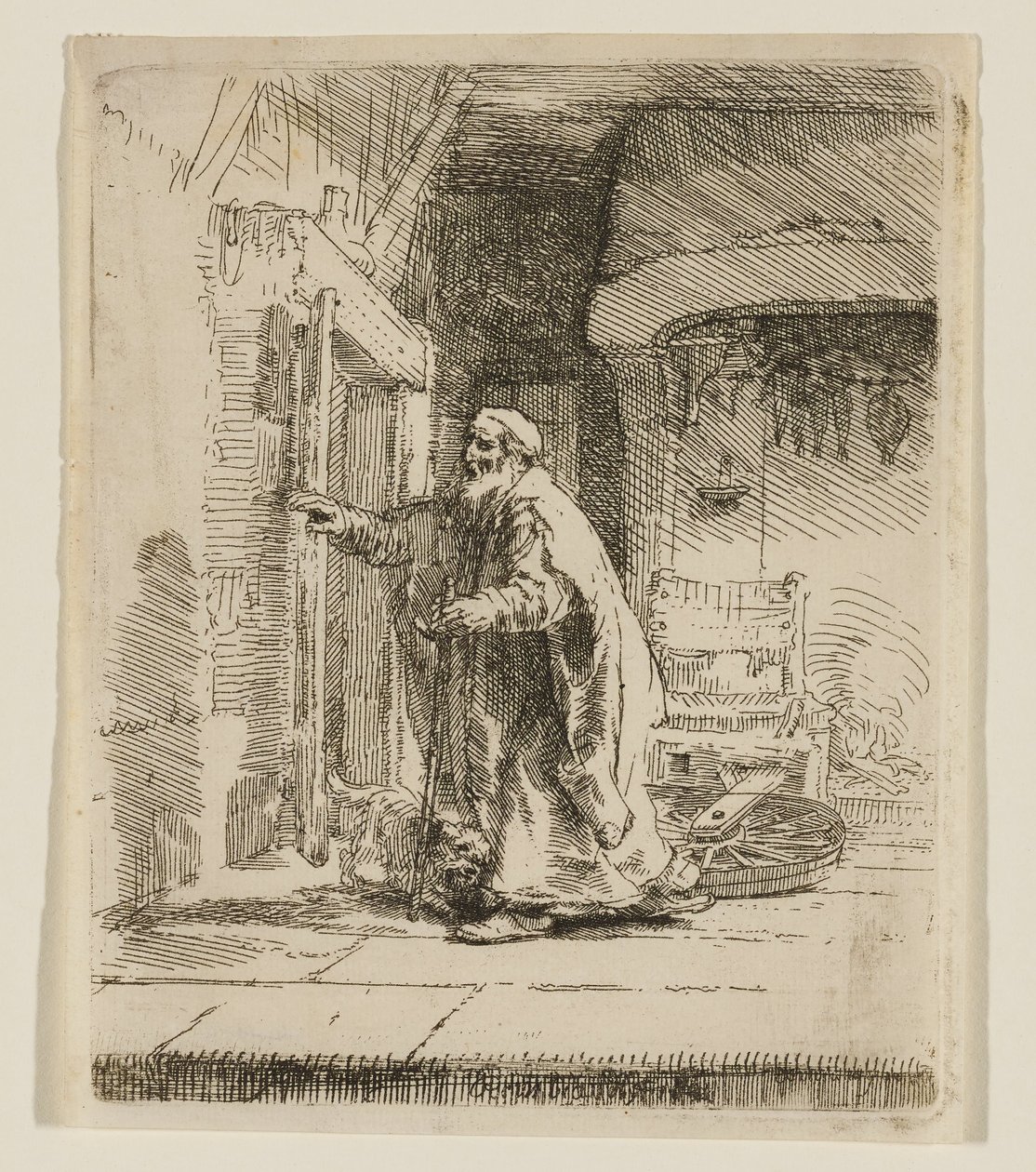 Ślepota Tobiasza autorstwa Rembrandt van Rijn