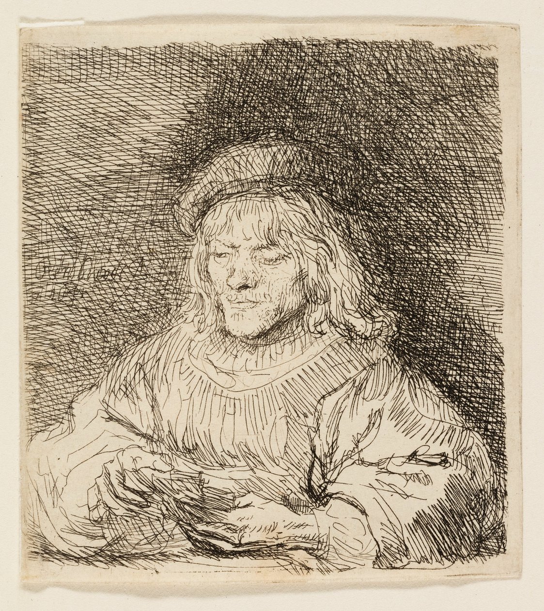 Gracz w karty autorstwa Rembrandt van Rijn