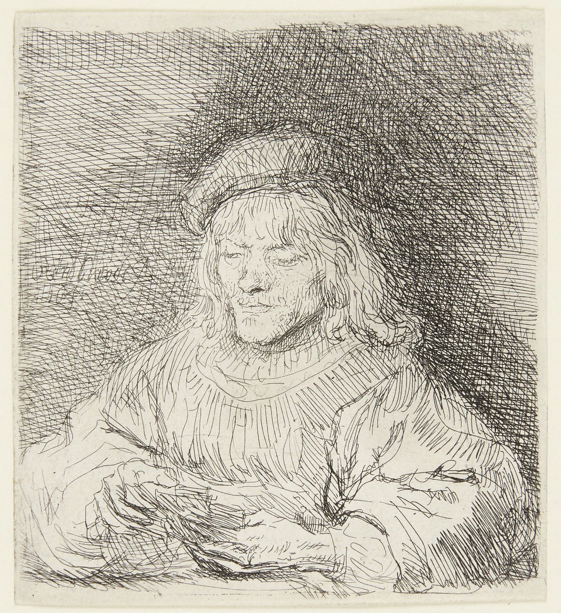 Gracz w karty autorstwa Rembrandt van Rijn