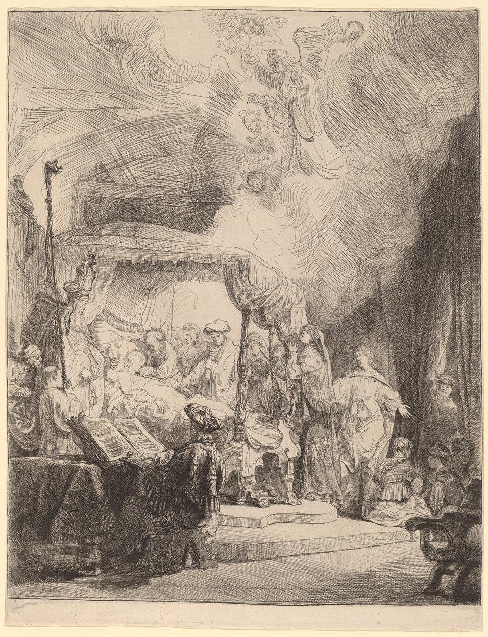Śmierć Dziewicy autorstwa Rembrandt van Rijn
