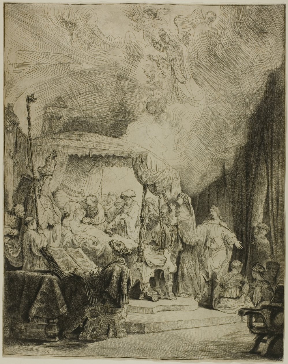 Śmierć Dziewicy autorstwa Rembrandt van Rijn