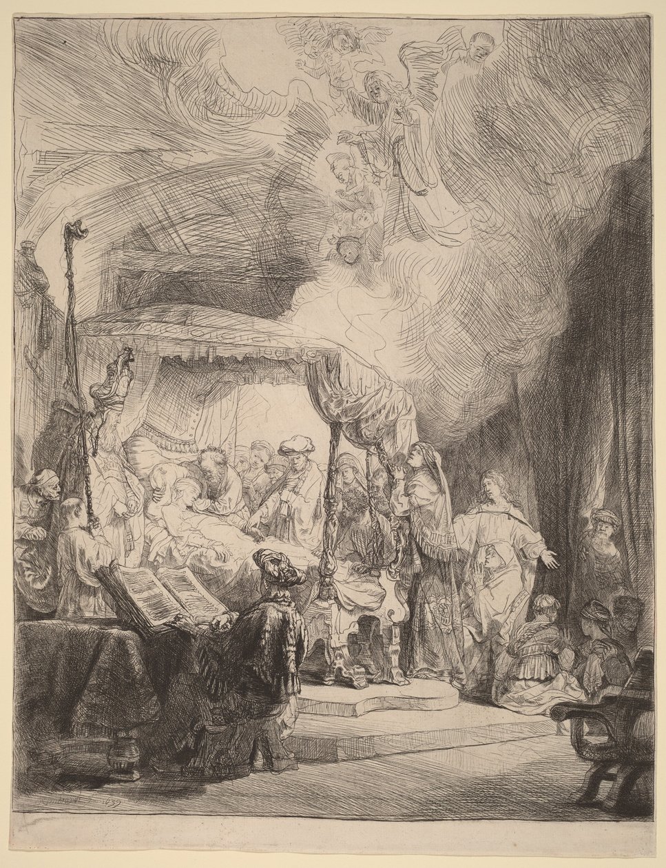 Śmierć Matki Boskiej autorstwa Rembrandt van Rijn