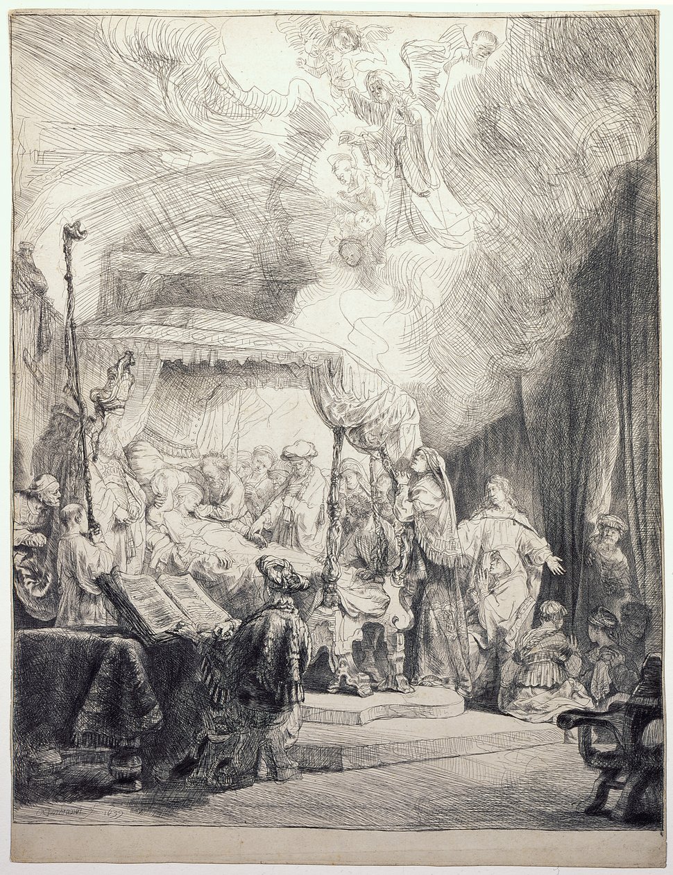 Śmierć Matki Boskiej autorstwa Rembrandt van Rijn