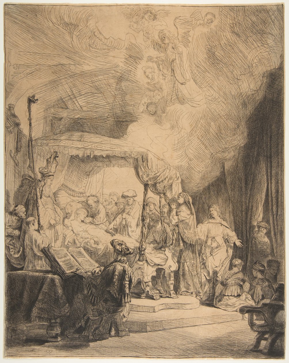 Śmierć Dziewicy, 1639. autorstwa Rembrandt van Rijn
