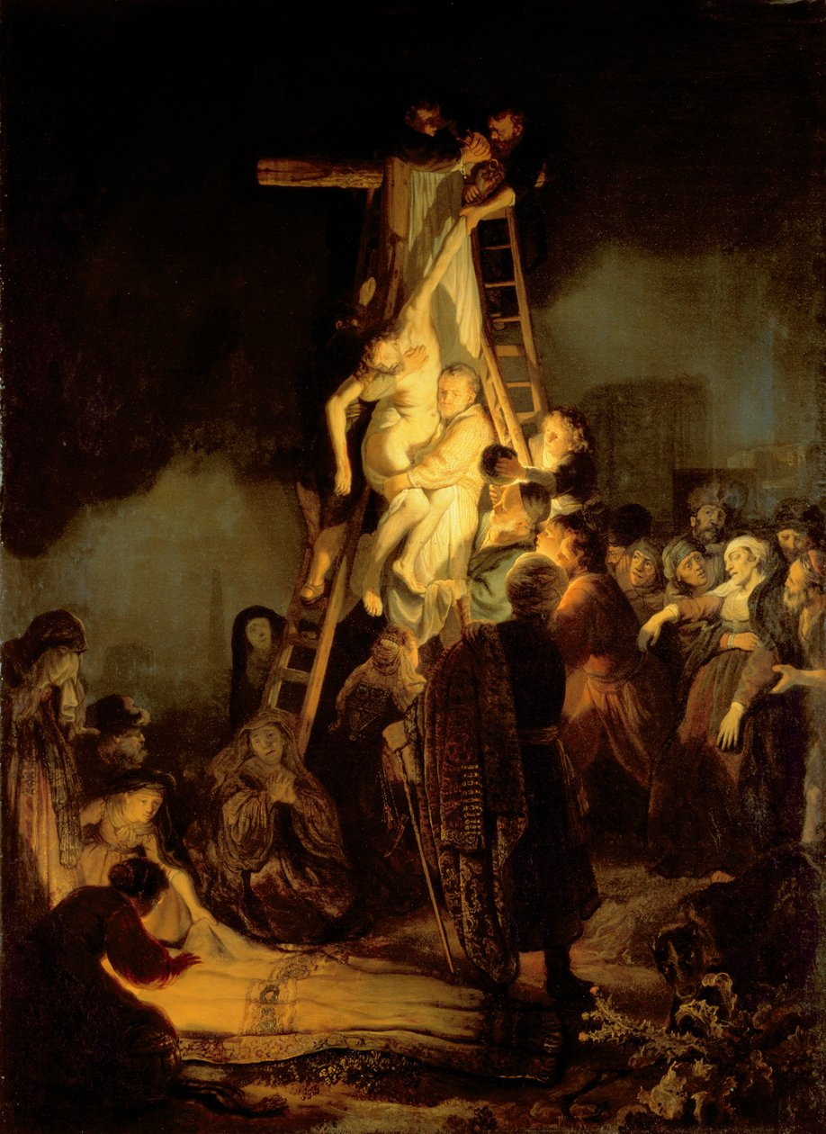 Zdjęcie z krzyża, 1634 autorstwa Rembrandt van Rijn