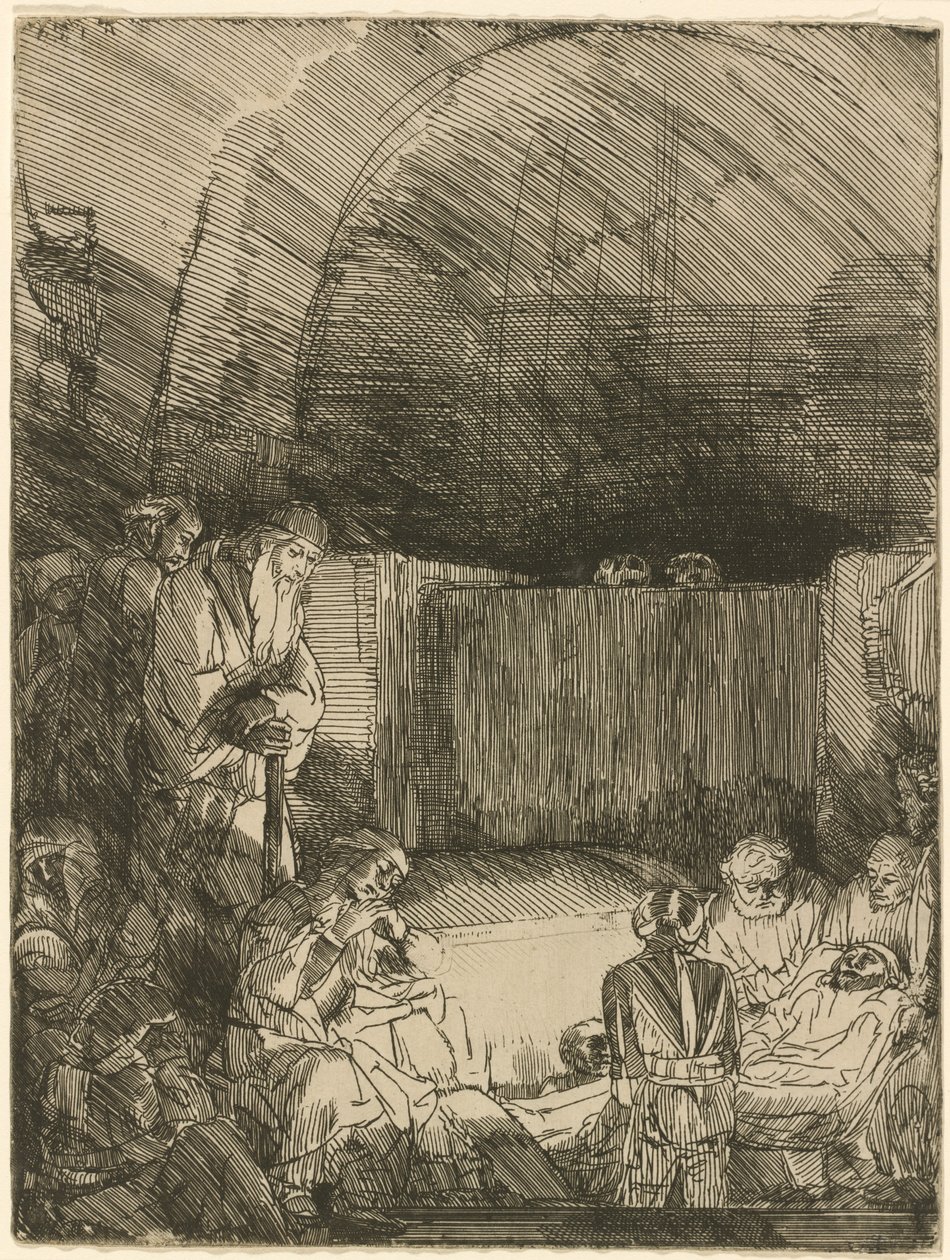 Złożenie do grobu autorstwa Rembrandt van Rijn