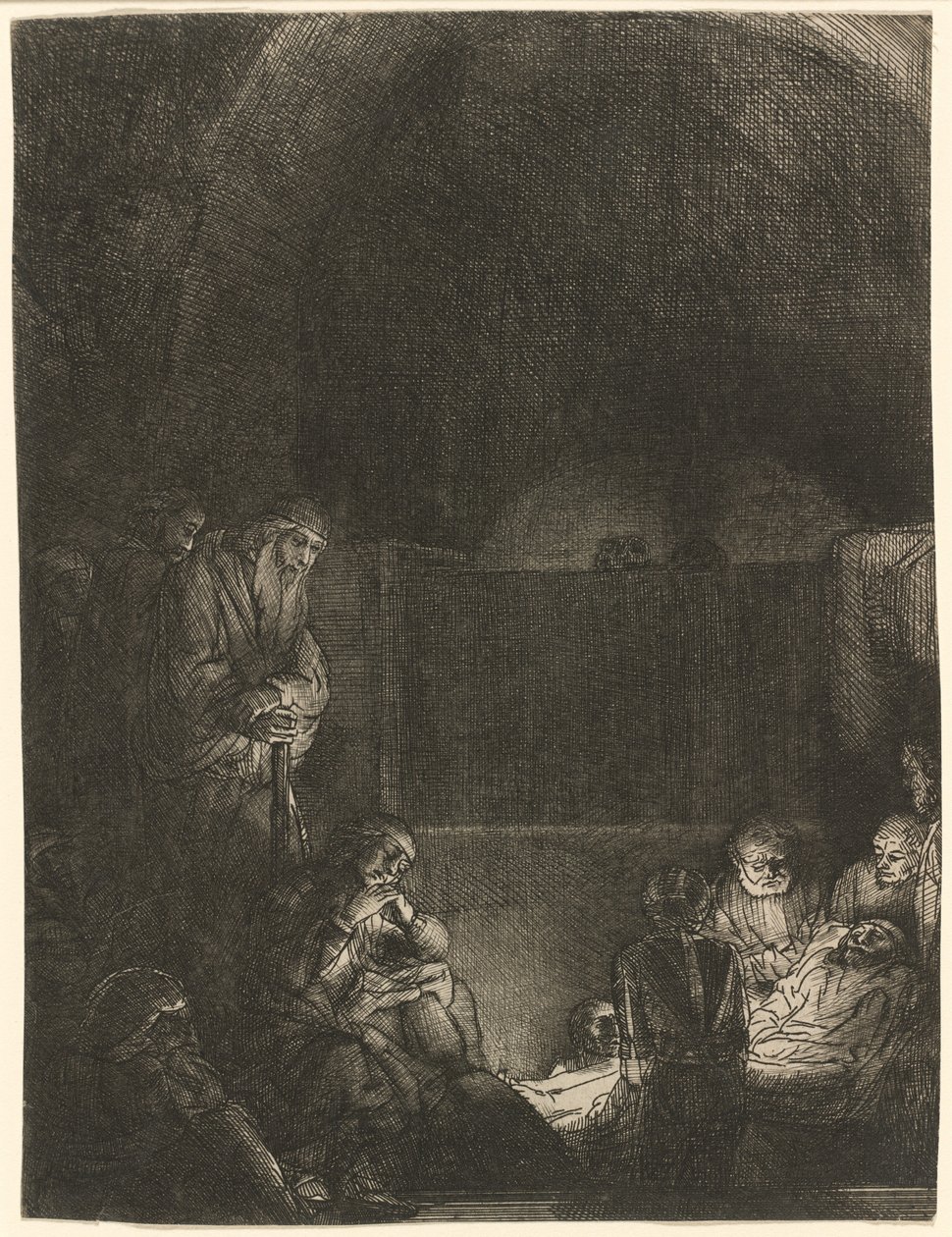 Złożenie do grobu autorstwa Rembrandt van Rijn