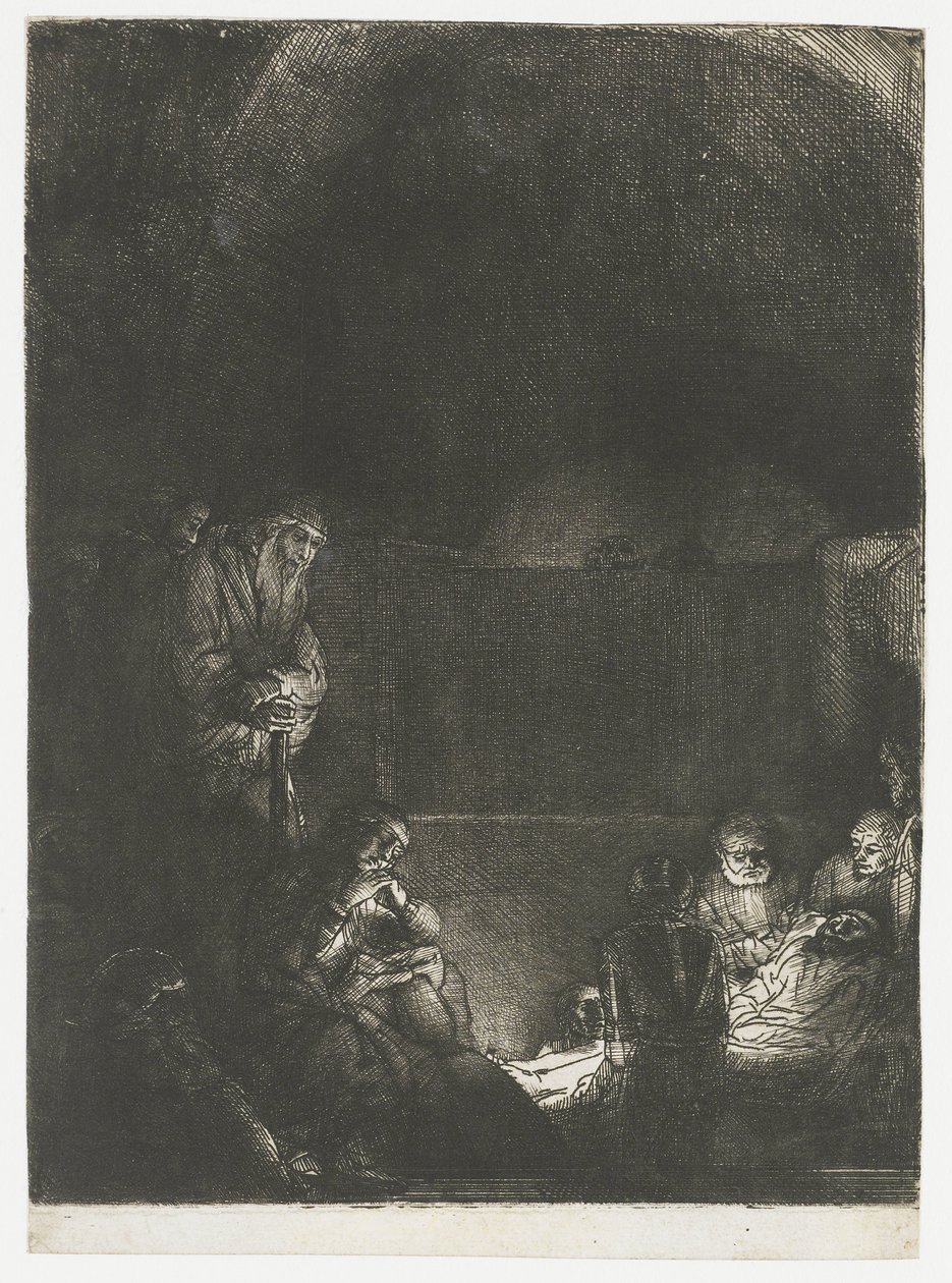 Złożenie do grobu autorstwa Rembrandt van Rijn