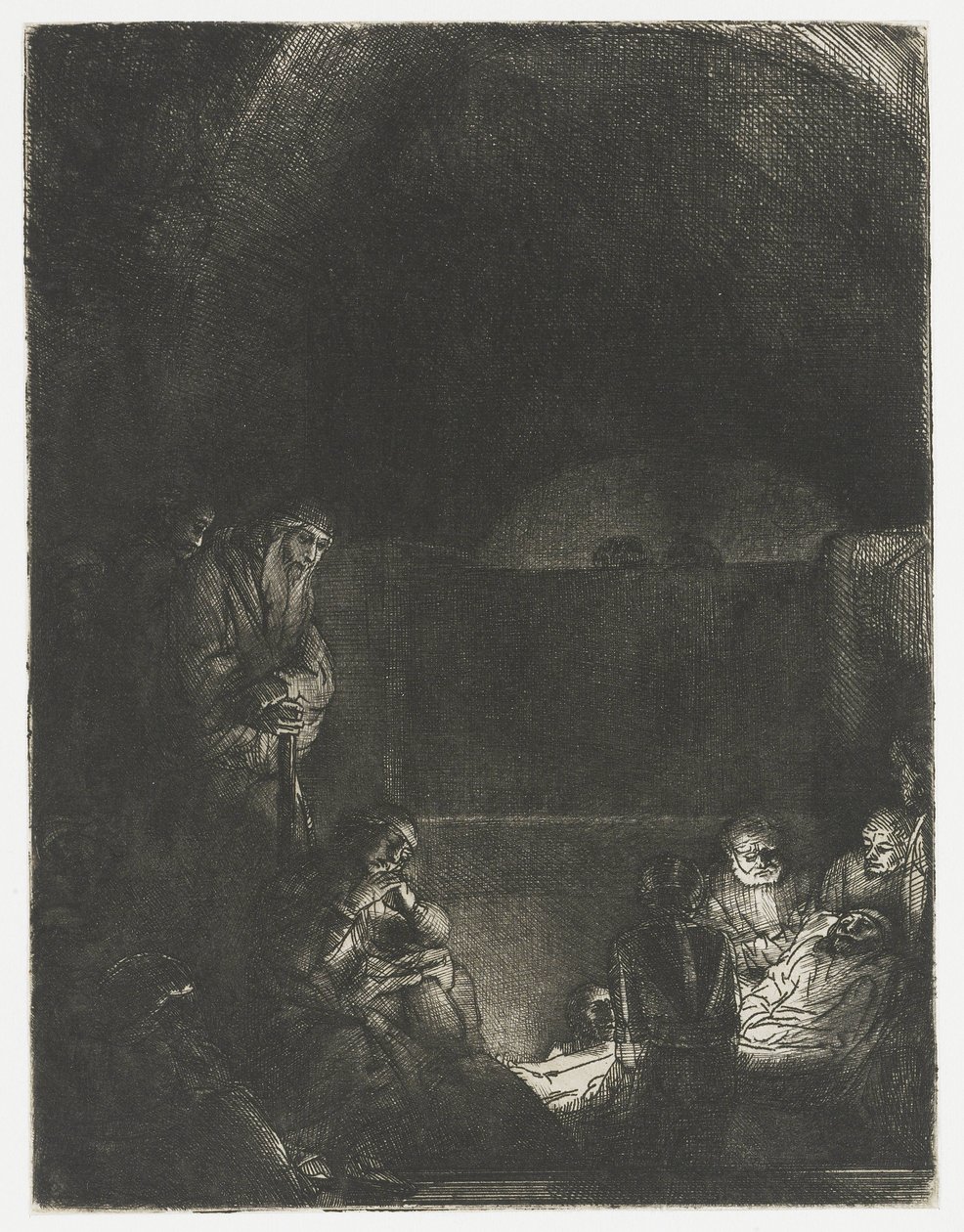 Złożenie do grobu autorstwa Rembrandt van Rijn