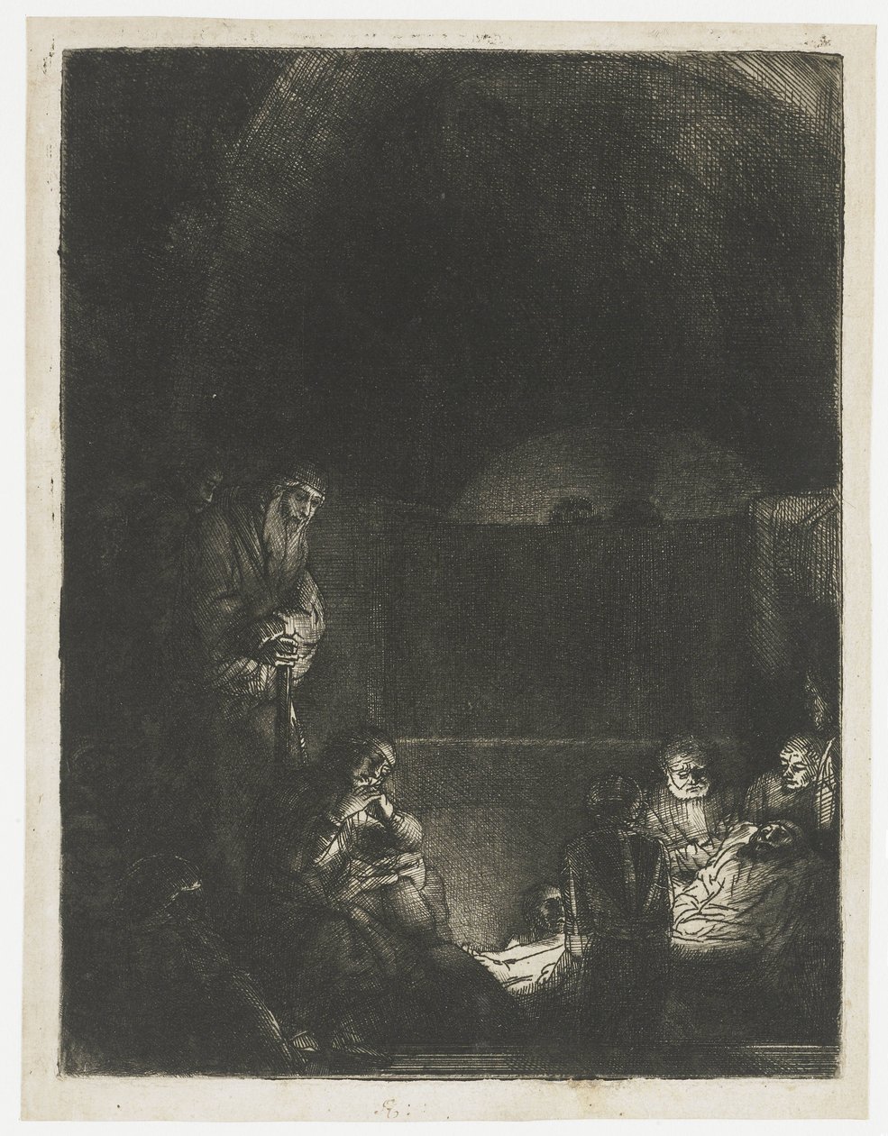 Złożenie do grobu autorstwa Rembrandt van Rijn
