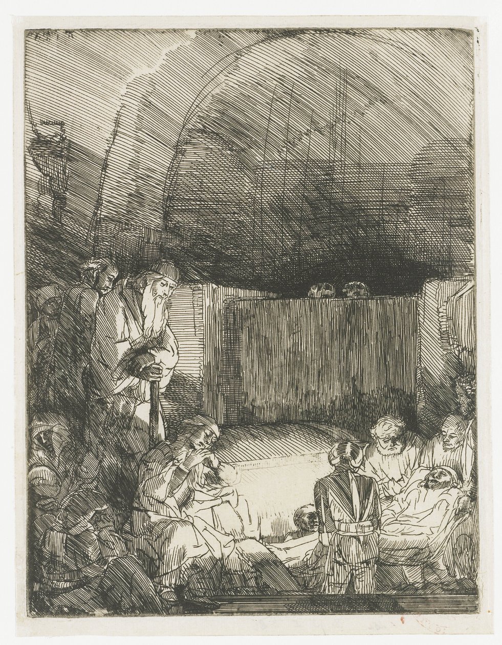 Złożenie do grobu autorstwa Rembrandt van Rijn