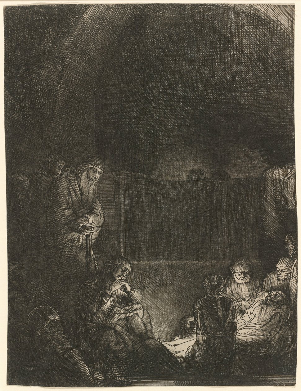 Złożenie do grobu autorstwa Rembrandt van Rijn