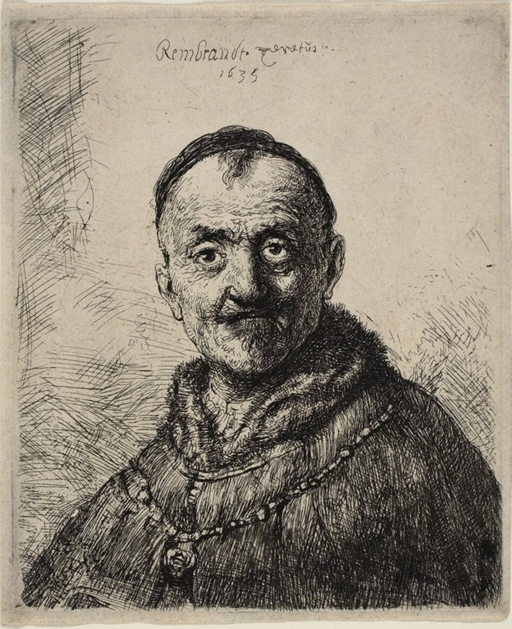 Pierwsza głowa orientalna autorstwa Rembrandt van Rijn