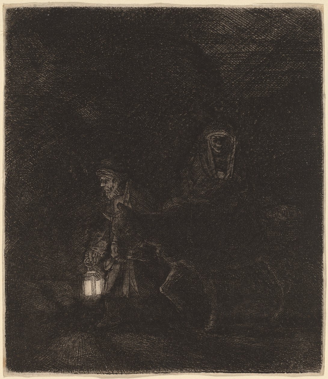 Ucieczka do Egiptu autorstwa Rembrandt van Rijn