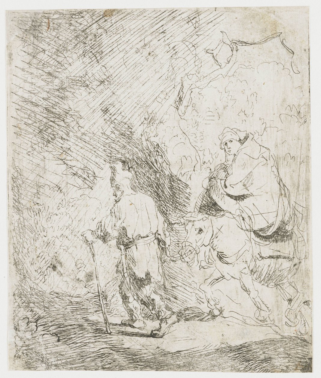 Ucieczka do Egiptu autorstwa Rembrandt van Rijn