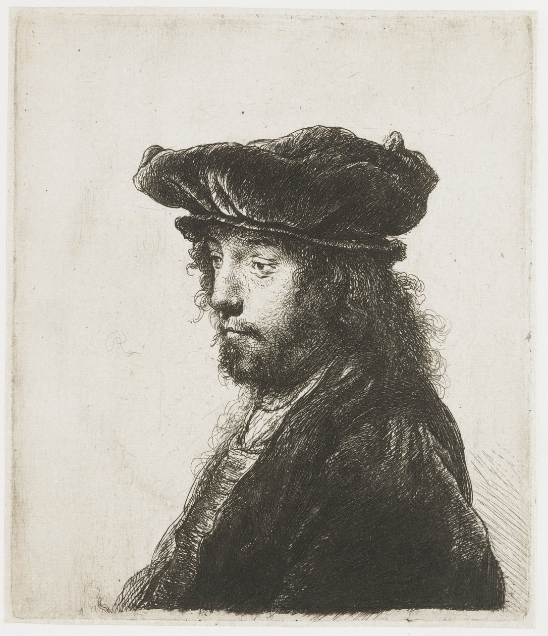 Czwarta głowa orientalna Czwarta głowa orientalna autorstwa Rembrandt van Rijn