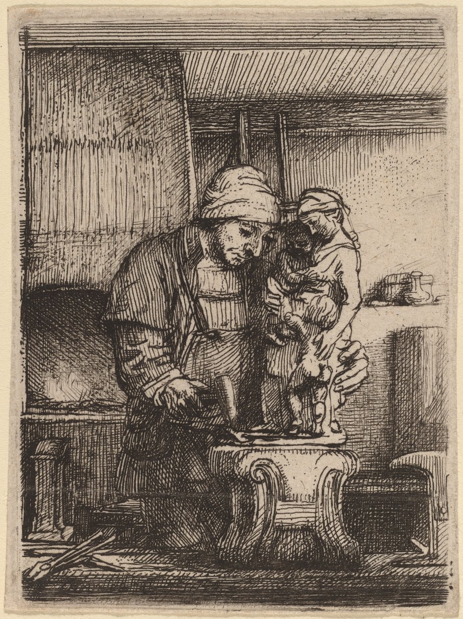 Złotnik autorstwa Rembrandt van Rijn