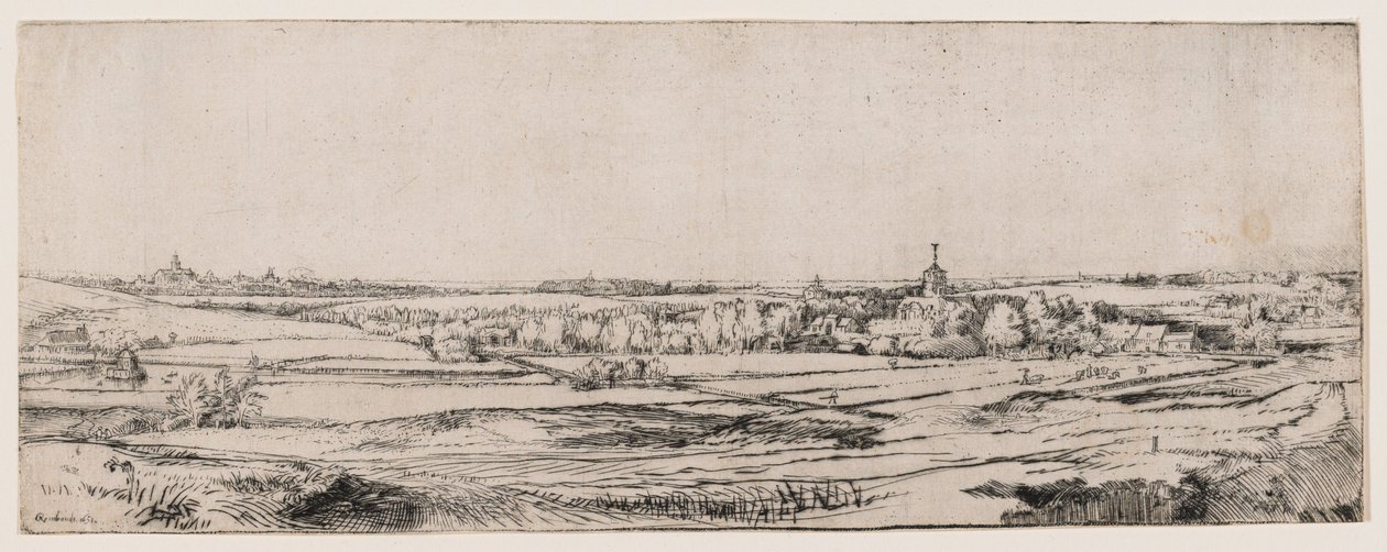 Pole Złotego Wagarnika autorstwa Rembrandt van Rijn