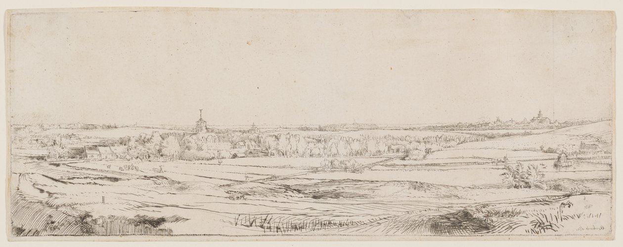 Pole Złotego Wagarnika autorstwa Rembrandt van Rijn