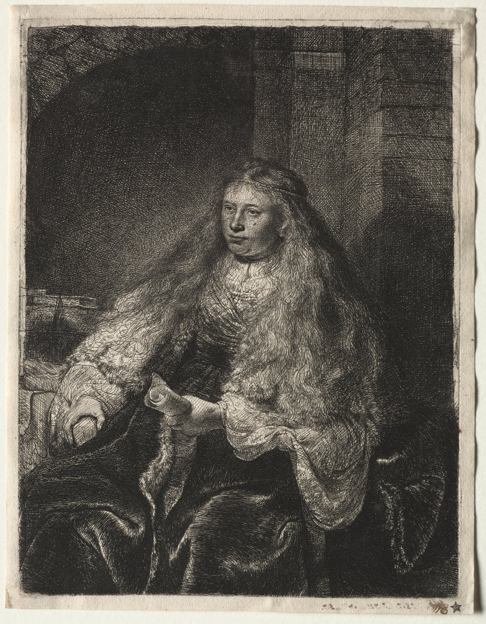Wielka żydowska oblubienica autorstwa Rembrandt van Rijn