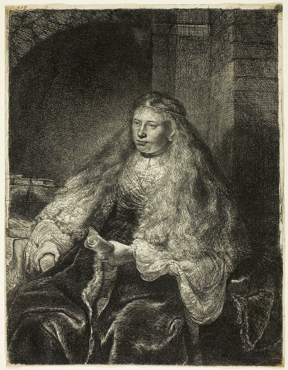 Wielka żydowska oblubienica autorstwa Rembrandt van Rijn