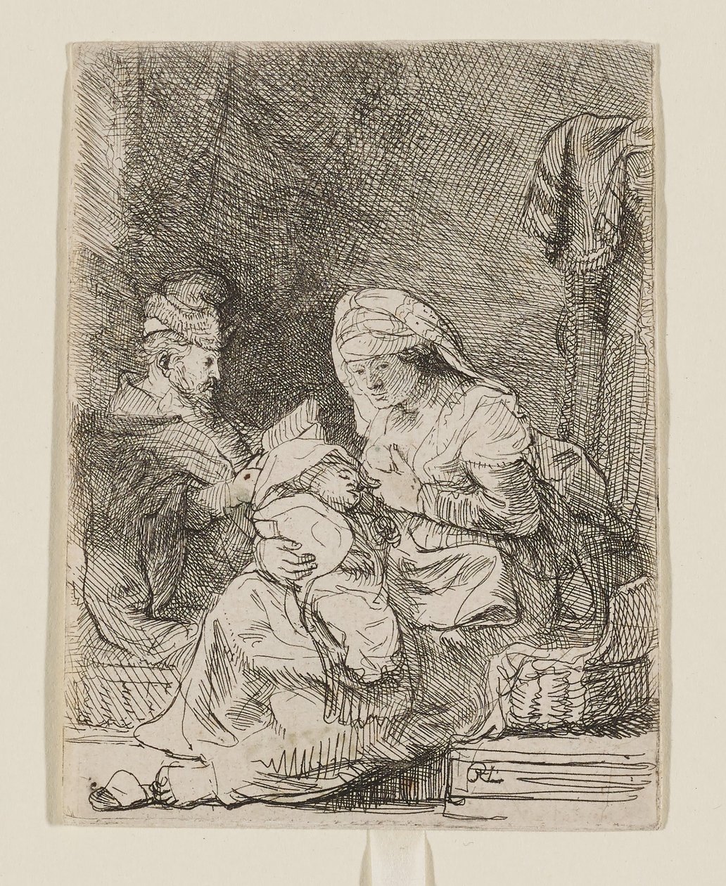 Święta Rodzina autorstwa Rembrandt van Rijn