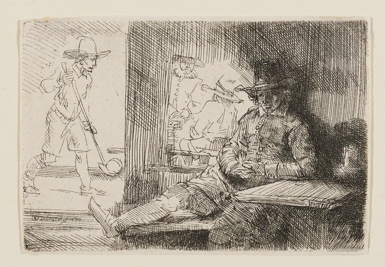 Odtwarzacz Kolf autorstwa Rembrandt van Rijn