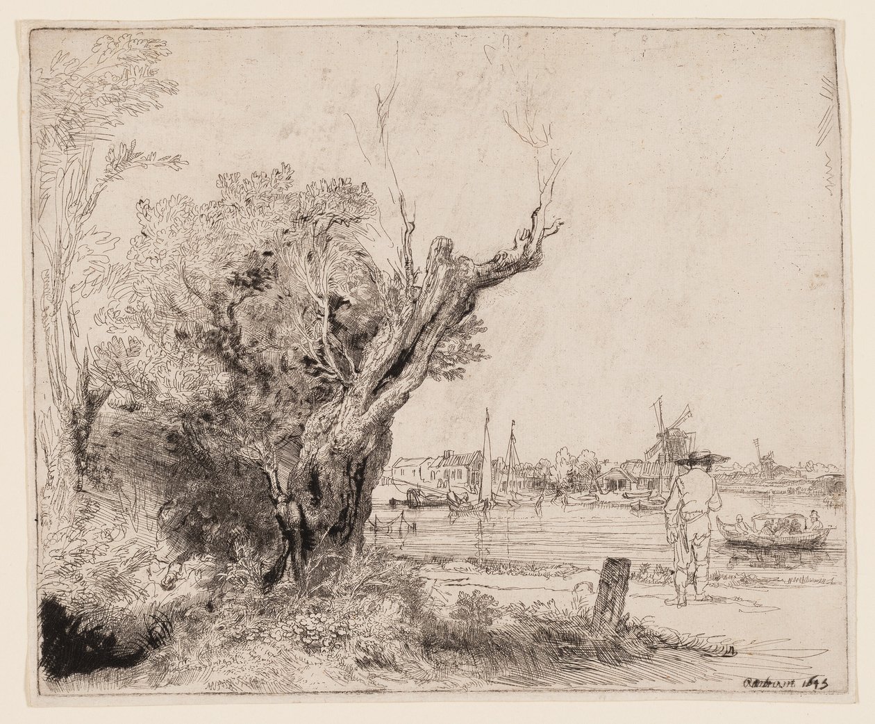 Omval autorstwa Rembrandt van Rijn