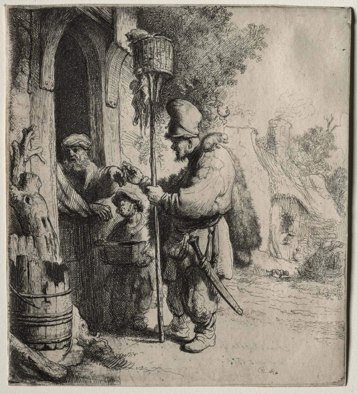 Łapacz szczurów autorstwa Rembrandt van Rijn