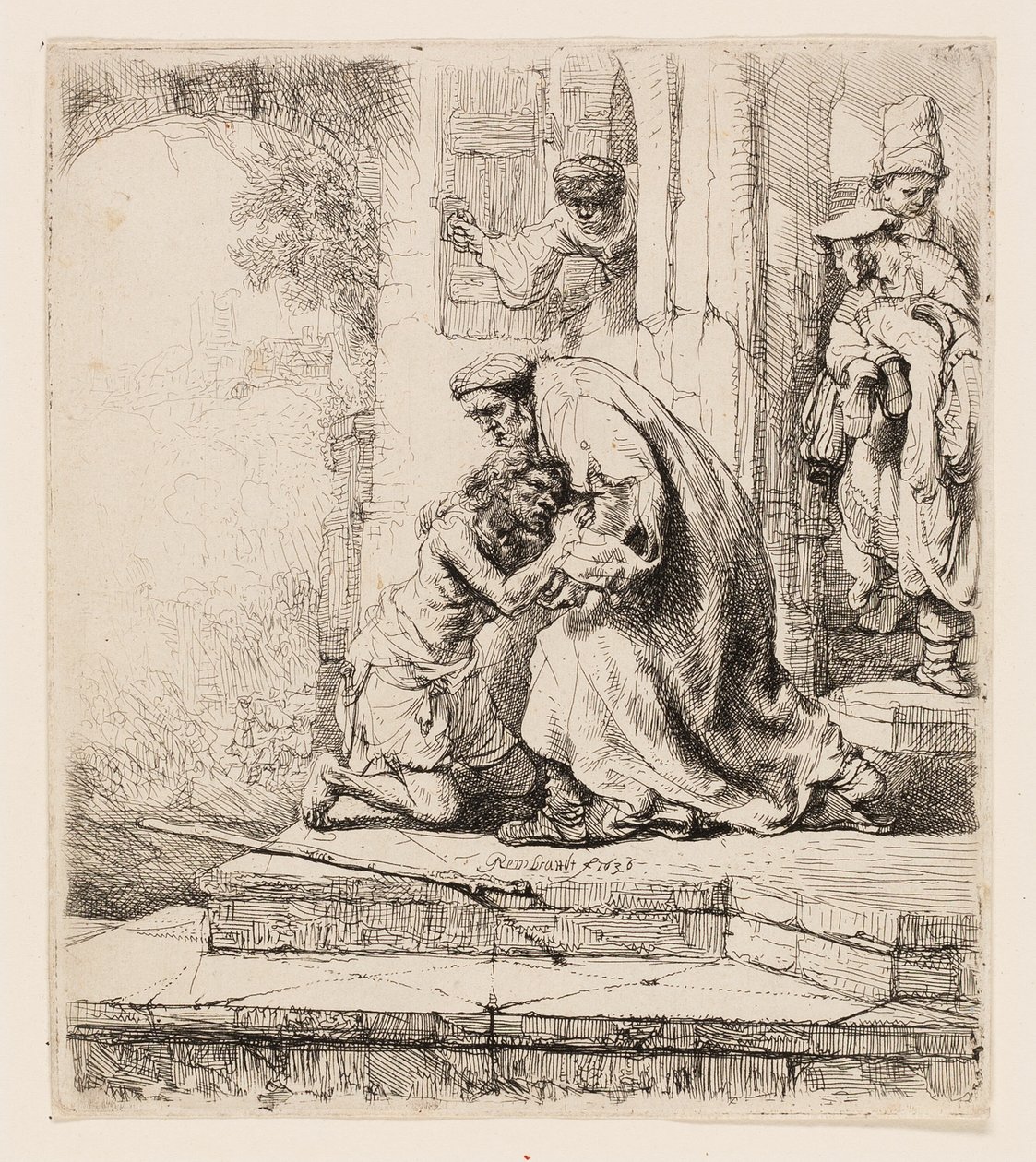 Powrót syna marnotrawnego autorstwa Rembrandt van Rijn