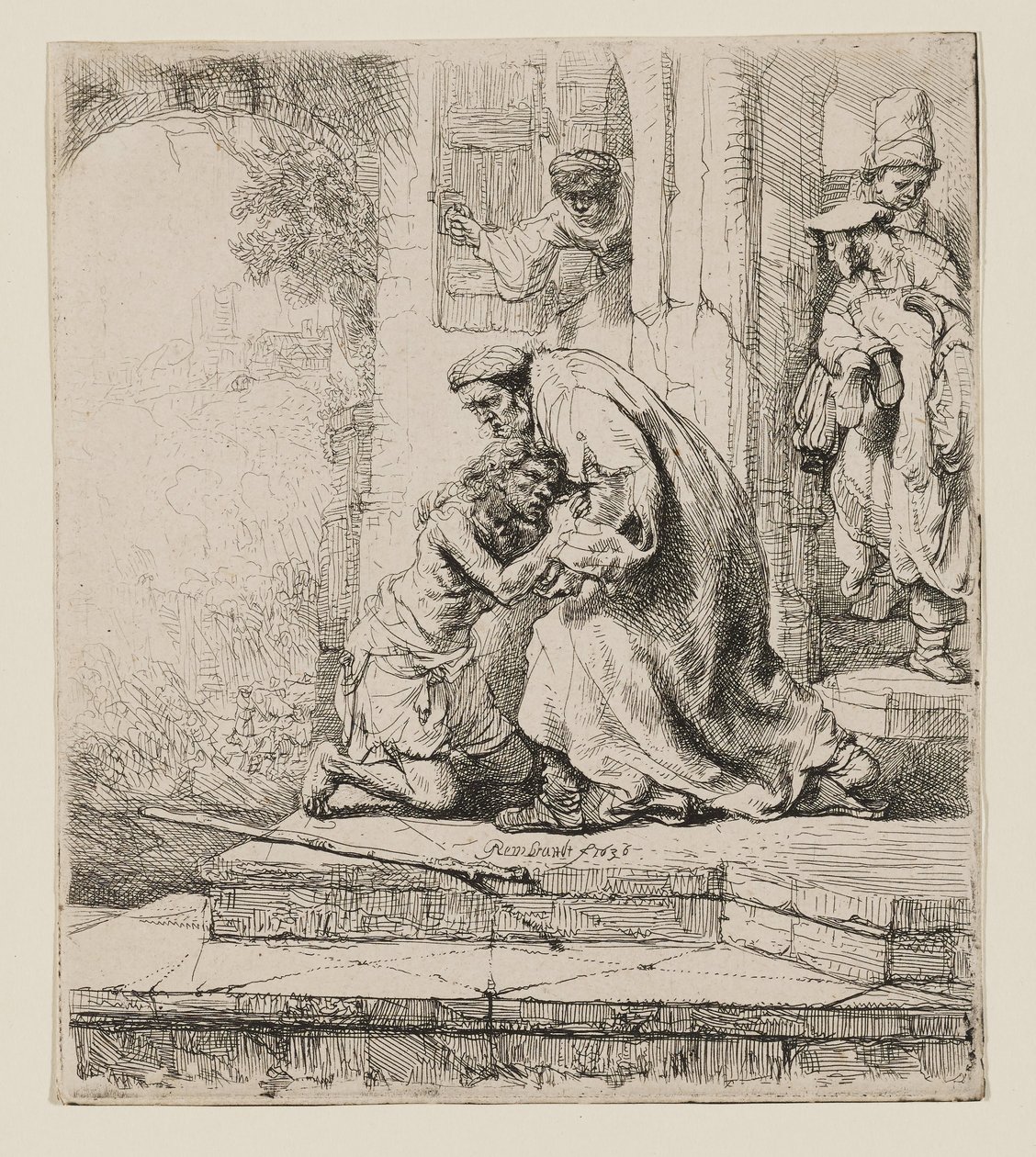 Powrót syna marnotrawnego autorstwa Rembrandt van Rijn