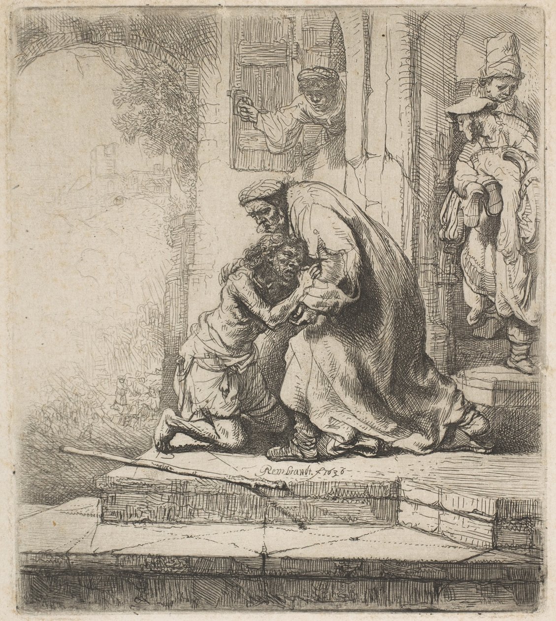 Powrót syna marnotrawnego, 1636. autorstwa Rembrandt van Rijn