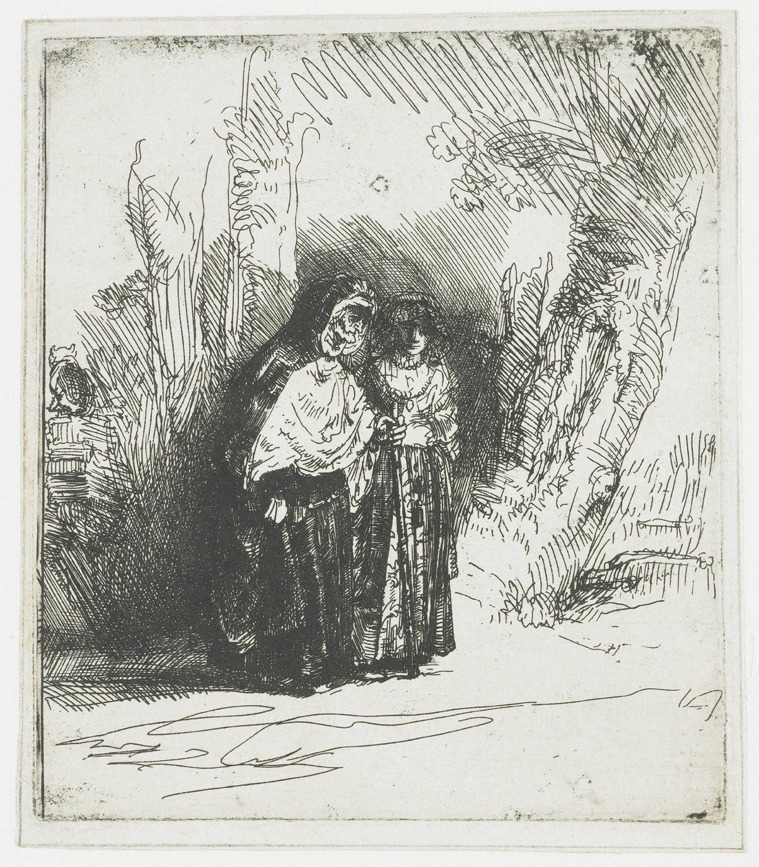 Hiszpańska Cyganka Preciosa autorstwa Rembrandt van Rijn