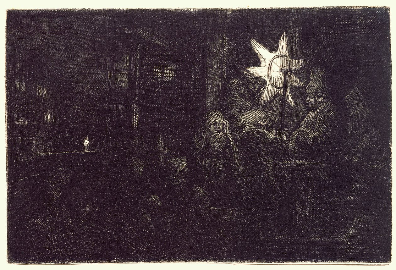 Gwiazda Królów autorstwa Rembrandt van Rijn