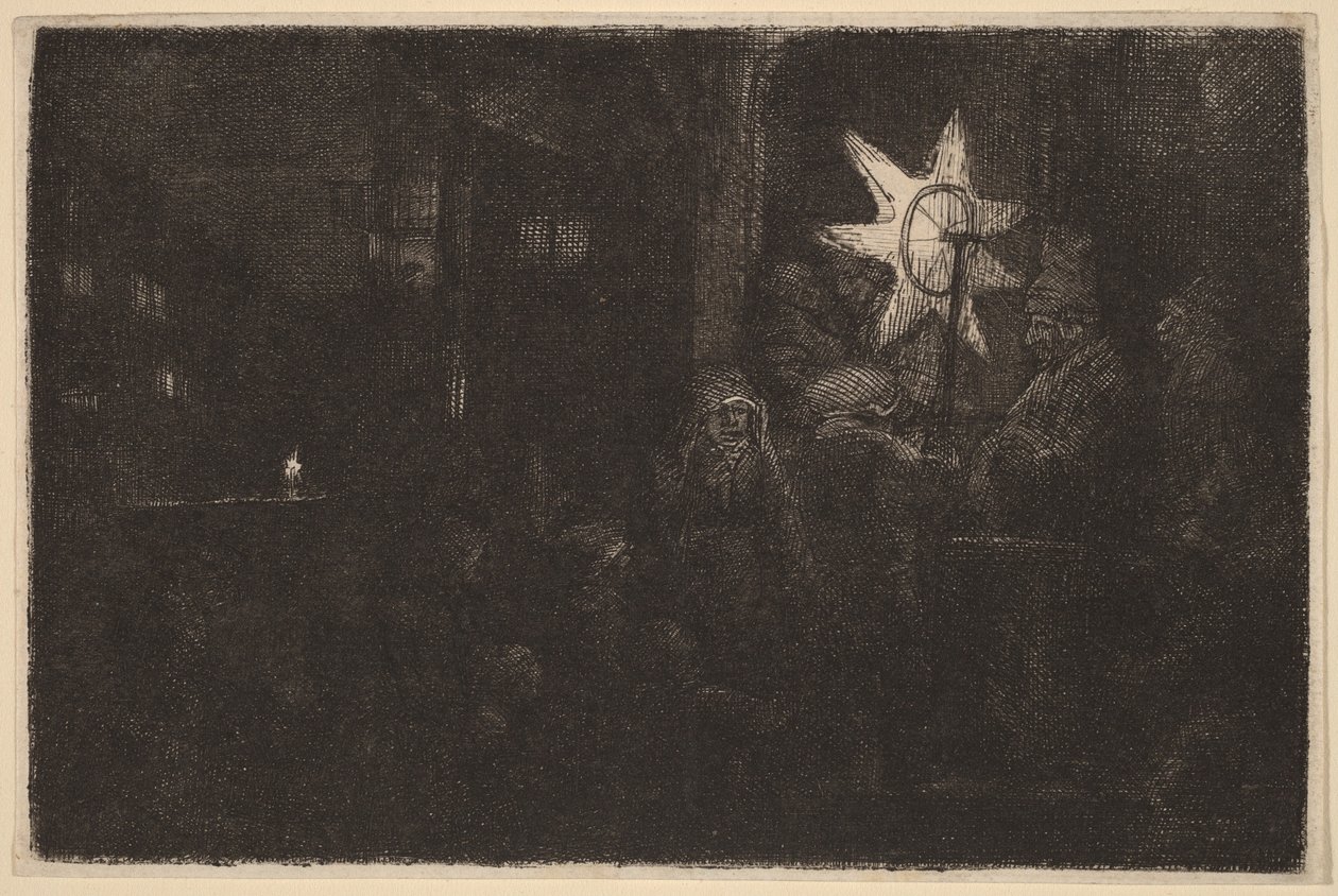 „Gwiazda Królów”: utwór na noc autorstwa Rembrandt van Rijn