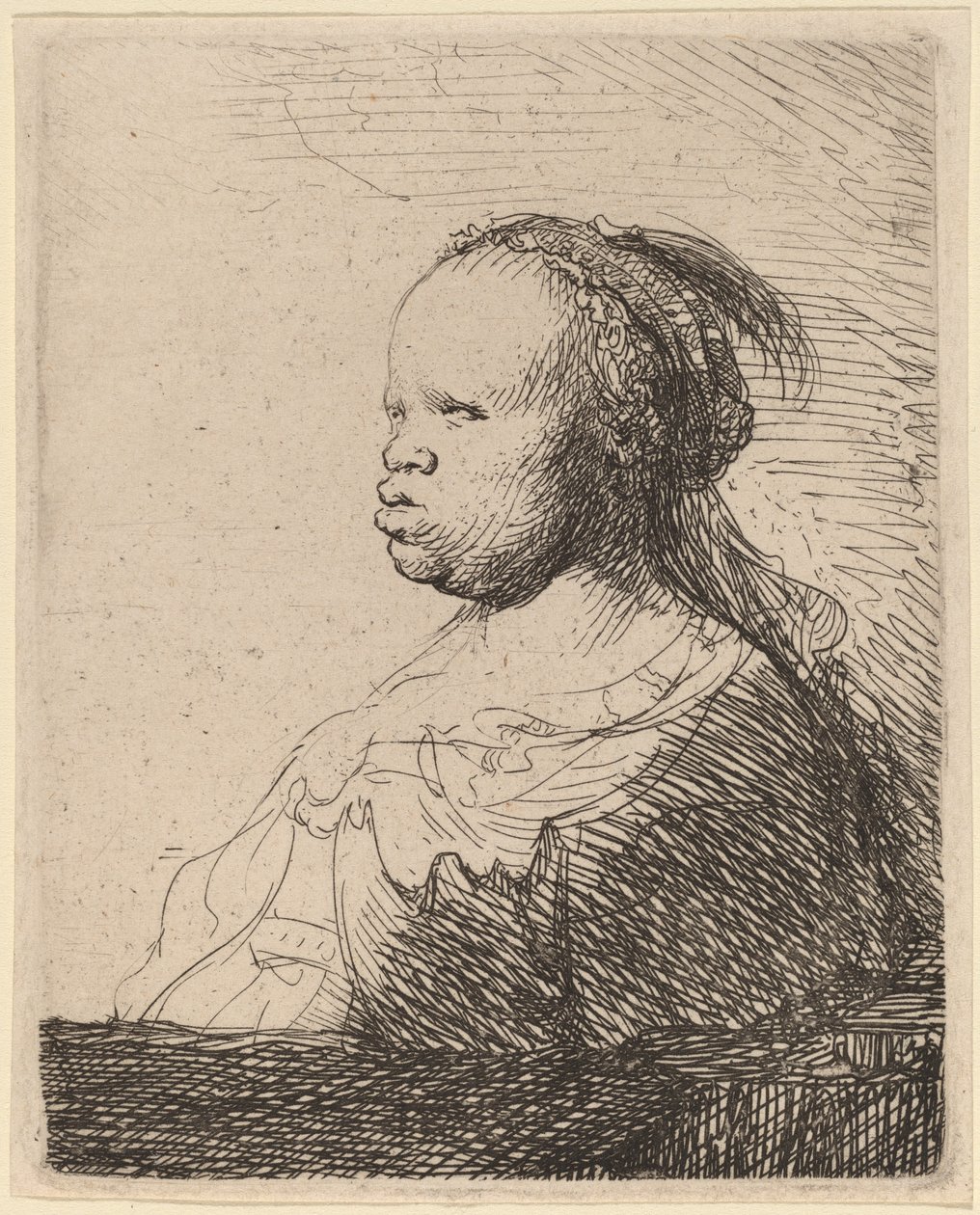 Biała Murzynka autorstwa Rembrandt van Rijn
