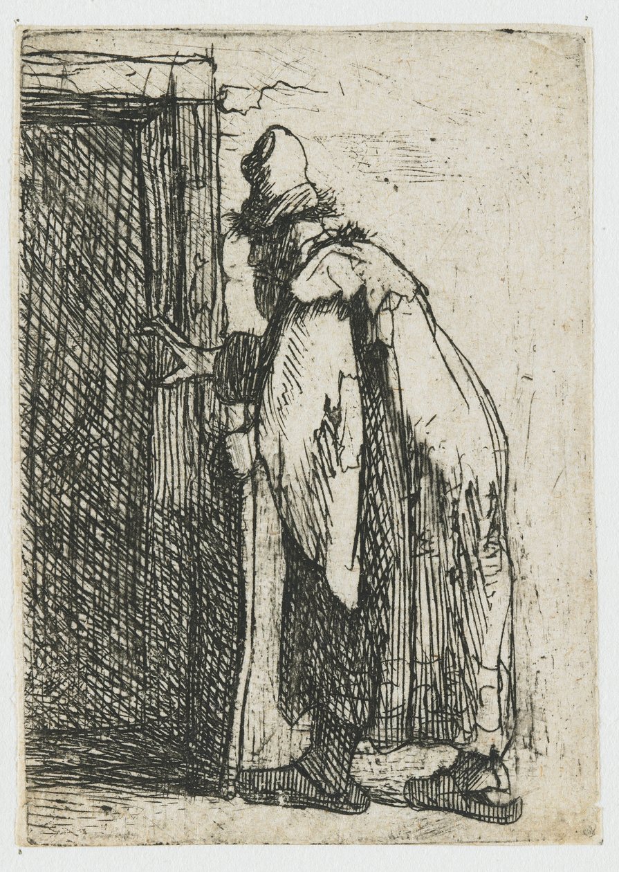 Ślepota Tobiasza: szkic autorstwa Rembrandt van Rijn