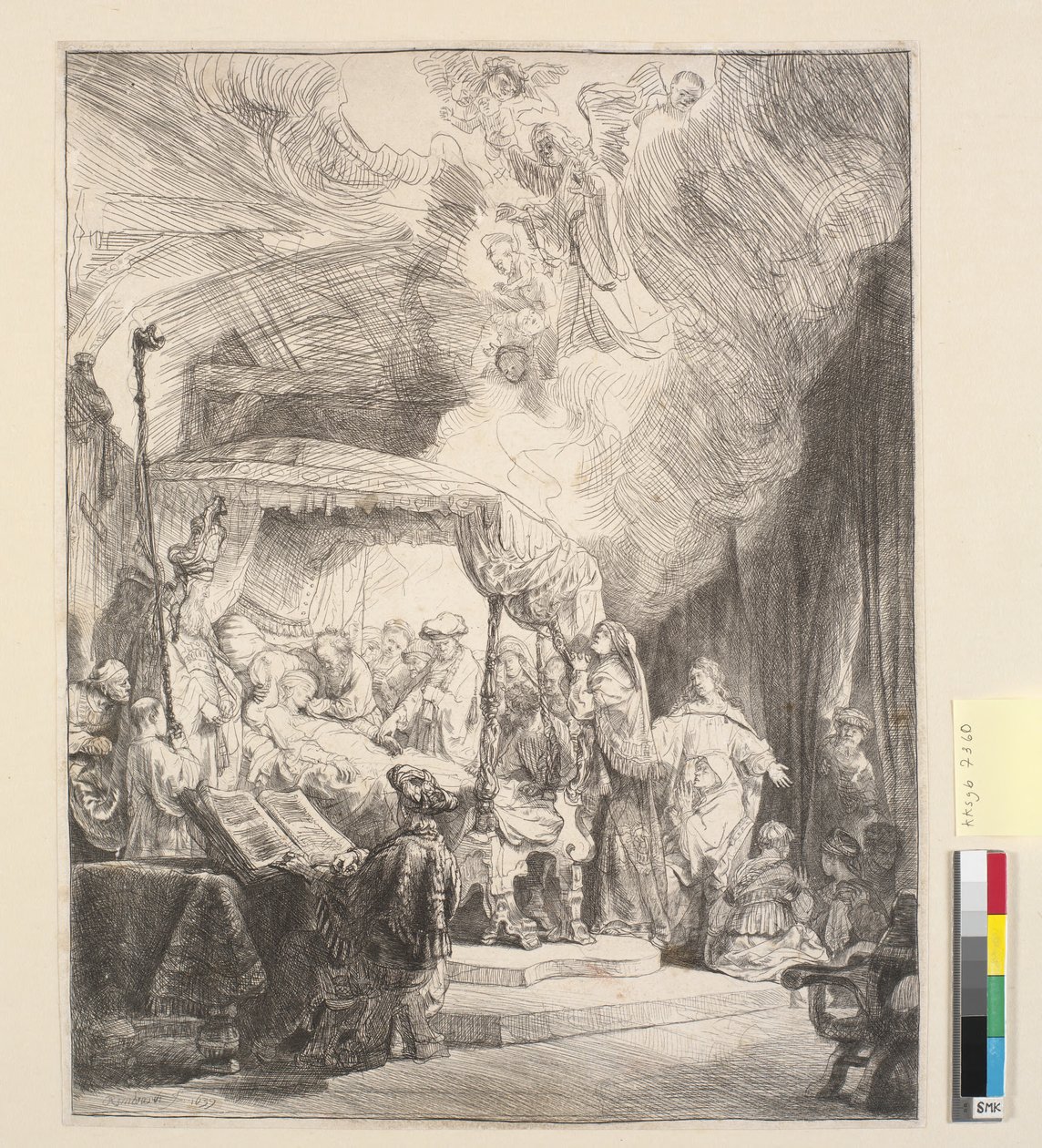 Śmierć Dziewicy autorstwa Rembrandt van Rijn