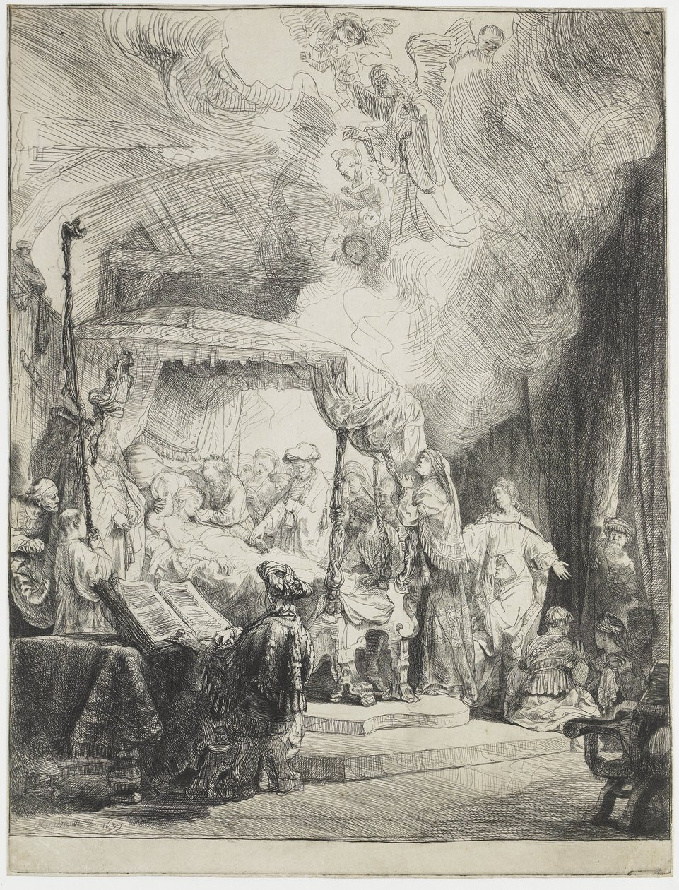 Śmierć Dziewicy autorstwa Rembrandt van Rijn