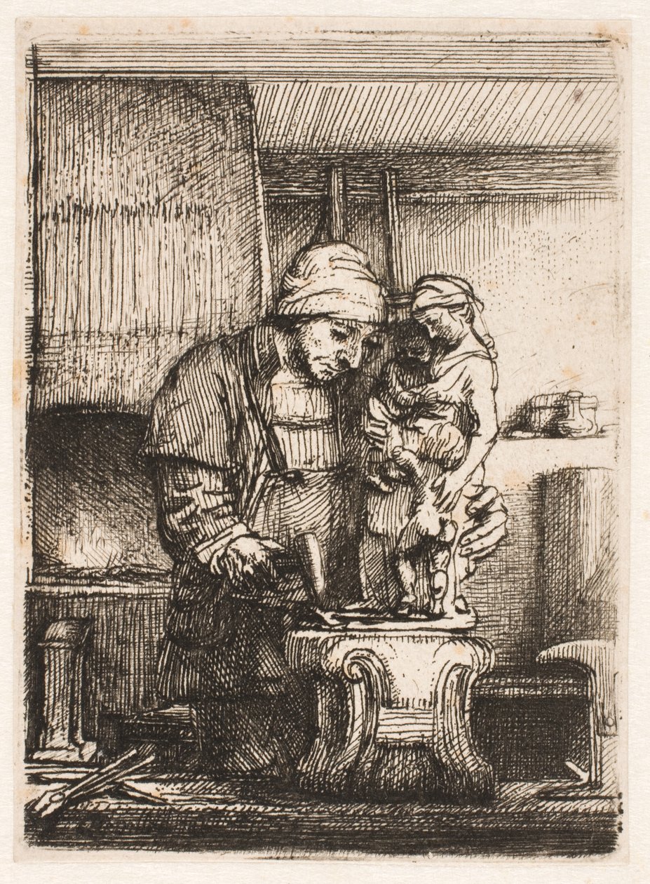 Złotnik autorstwa Rembrandt van Rijn