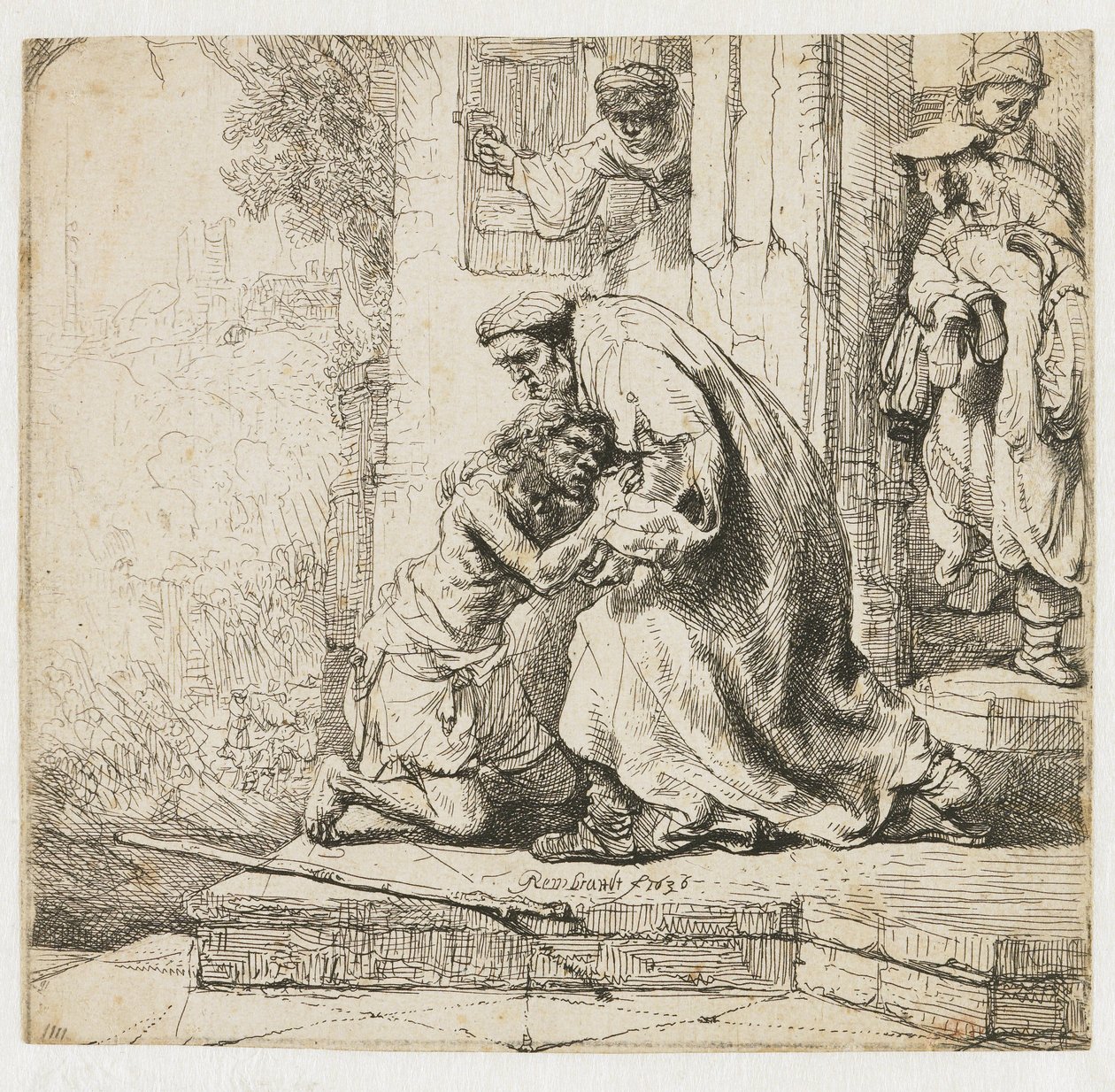 Powrót syna marnotrawnego autorstwa Rembrandt van Rijn