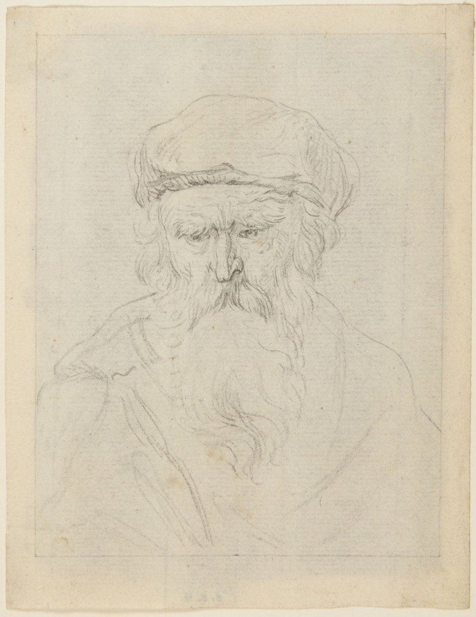 Zrzędliwy starzec autorstwa Rembrandt van Rijn