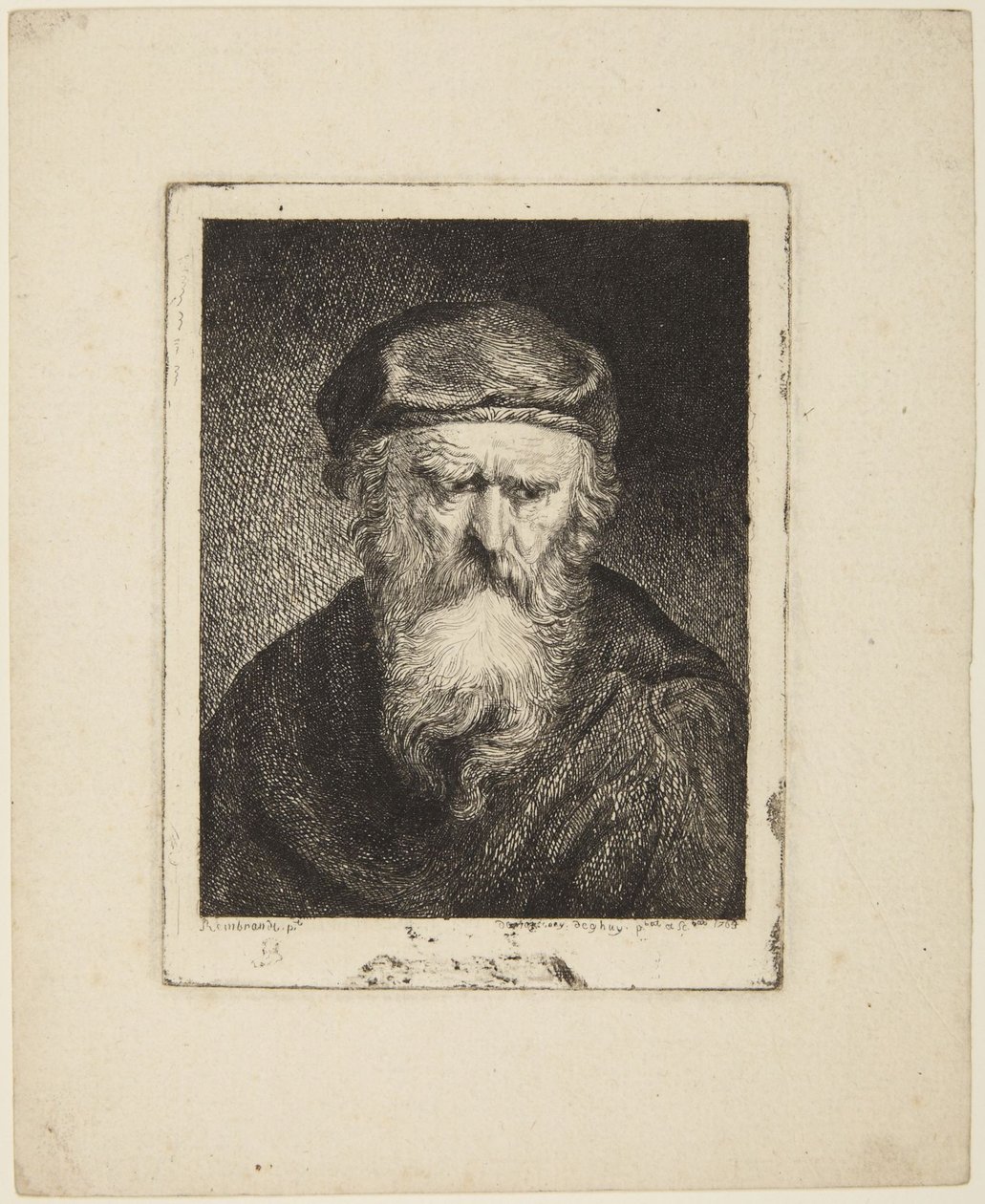 Zrzędliwy starzec autorstwa Rembrandt van Rijn