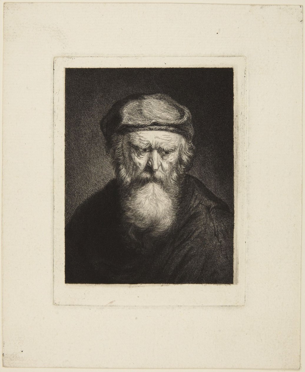 Porywczy starzec autorstwa Rembrandt van Rijn