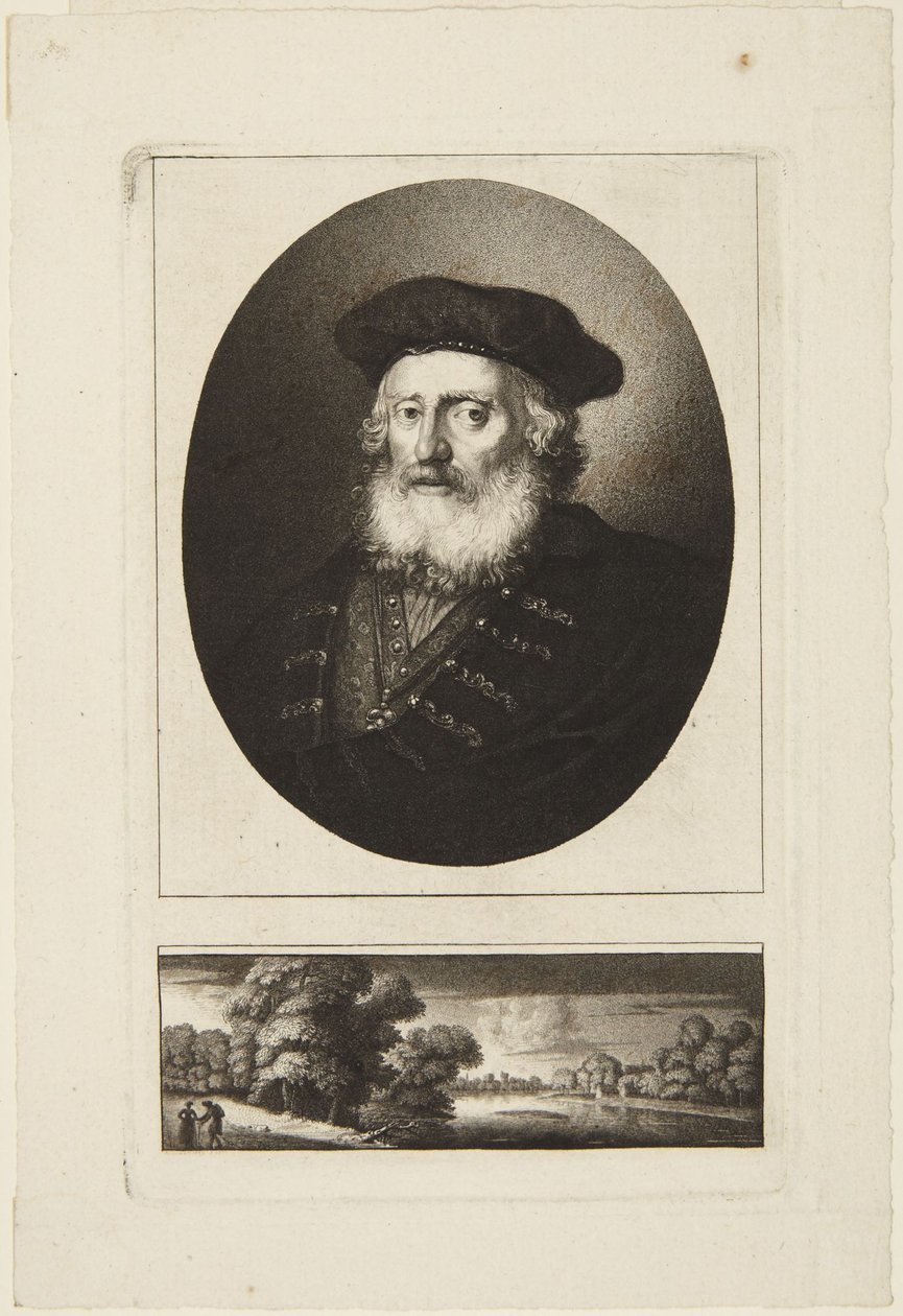 Starzec w czapce autorstwa Rembrandt van Rijn